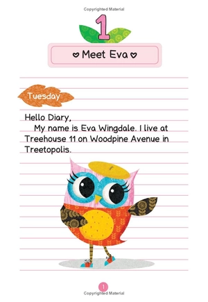 bộ eva's treetop festival: a branches book (owl diaries #1) - Ảnh 10