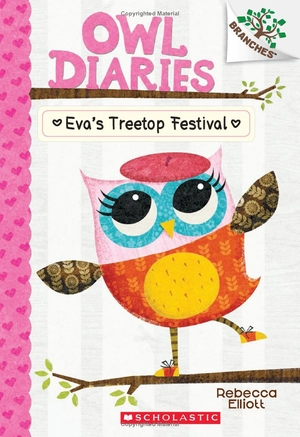 bộ eva's treetop festival: a branches book (owl diaries #1) - Ảnh 2