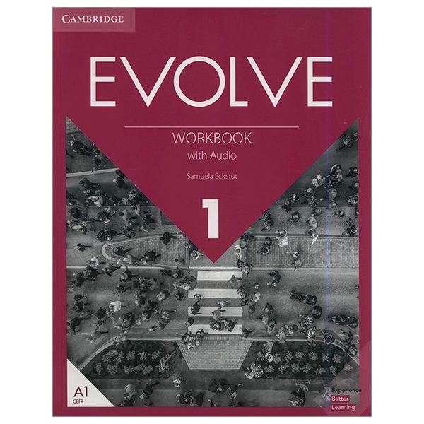 bộ evolve level 1 workbook with audio