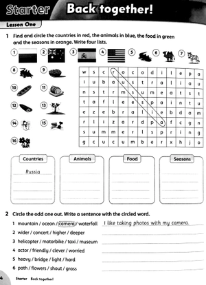 bộ family and friends: level 4: workbook - Ảnh 3