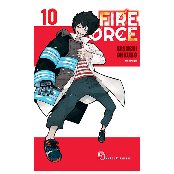 bộ fire force - tập 10 - tặng kèm bookmark giấy hình nhân vật