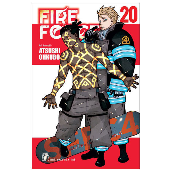 bộ fire force - tập 20 - tặng kèm bookmark giấy hình nhân vật