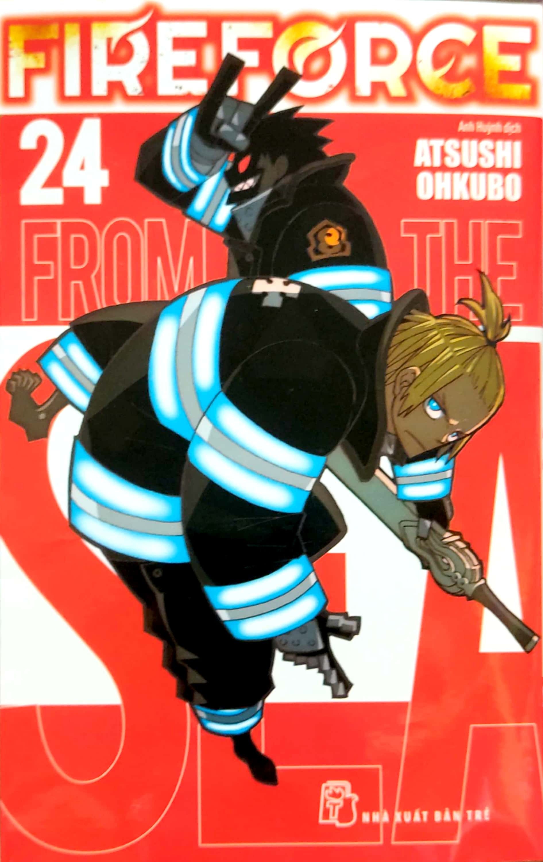 bộ fire force - tập 24 - tặng kèm bookmark giấy hình nhân vật - Ảnh 3