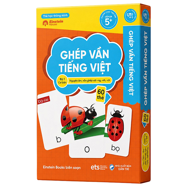 Bộ Flashcard - Thẻ Học Thông Minh - Ghép Vần Tiếng Việt - Bộ 3 Nâng Cao (60 Thẻ) - Ảnh 10
