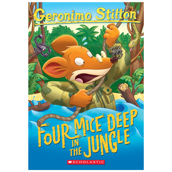 bộ four mice deep in the jungle (geronimo stilton, no. 5)