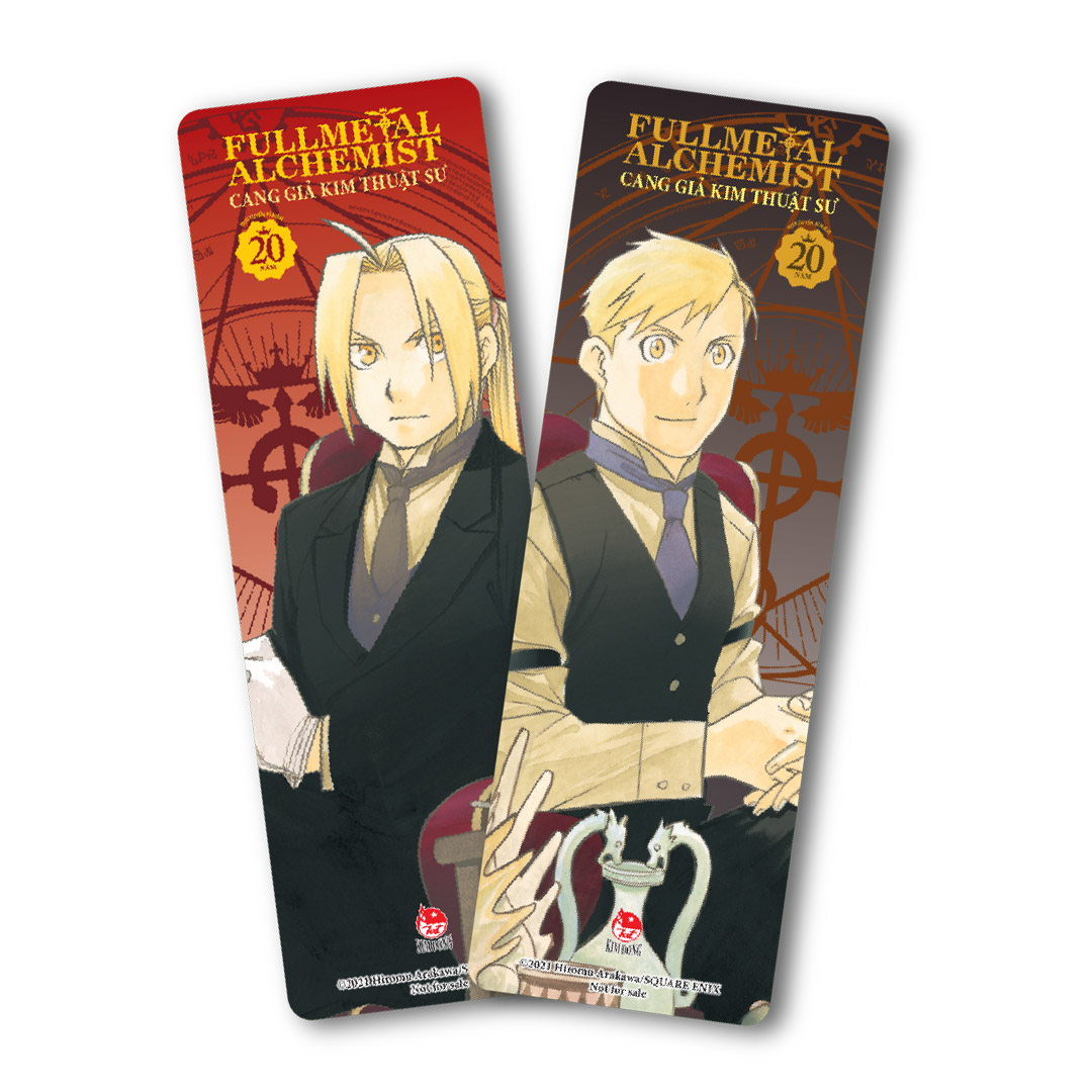 Bộ Fullmetal Alchemist - Cang Giả Kim Thuật Sư - Hợp Tuyển Kỉ Niệm 20 Năm - Tặng Kèm 2 Bookmark Nhựa Trong + 1 Poster - Ảnh 5