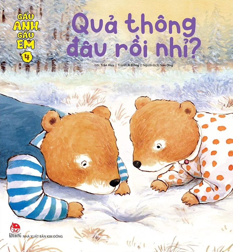 bộ gấu anh - gấu em - tập 4 - quả thông đâu rồi nhỉ? - Ảnh 2