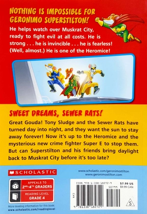 bộ geronimo stilton heromice #10: sweet dreams, sewer rats! - Ảnh 10