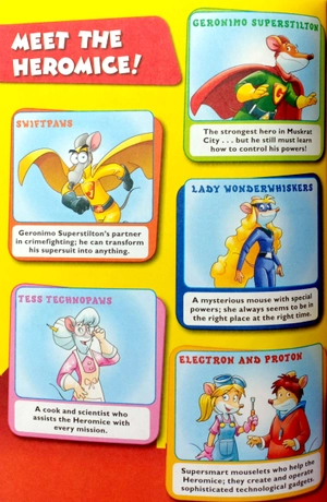 bộ geronimo stilton heromice #8: charge of the clones - Ảnh 4