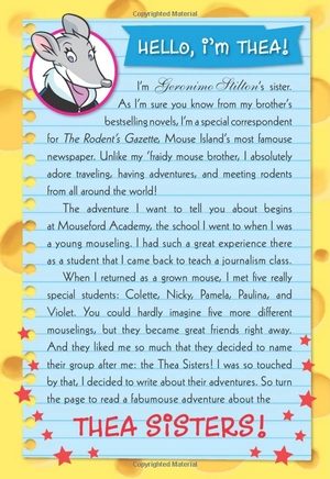 bộ geronimo stilton: thea stilton #12: thea stilton and the prince's emerald - Ảnh 3