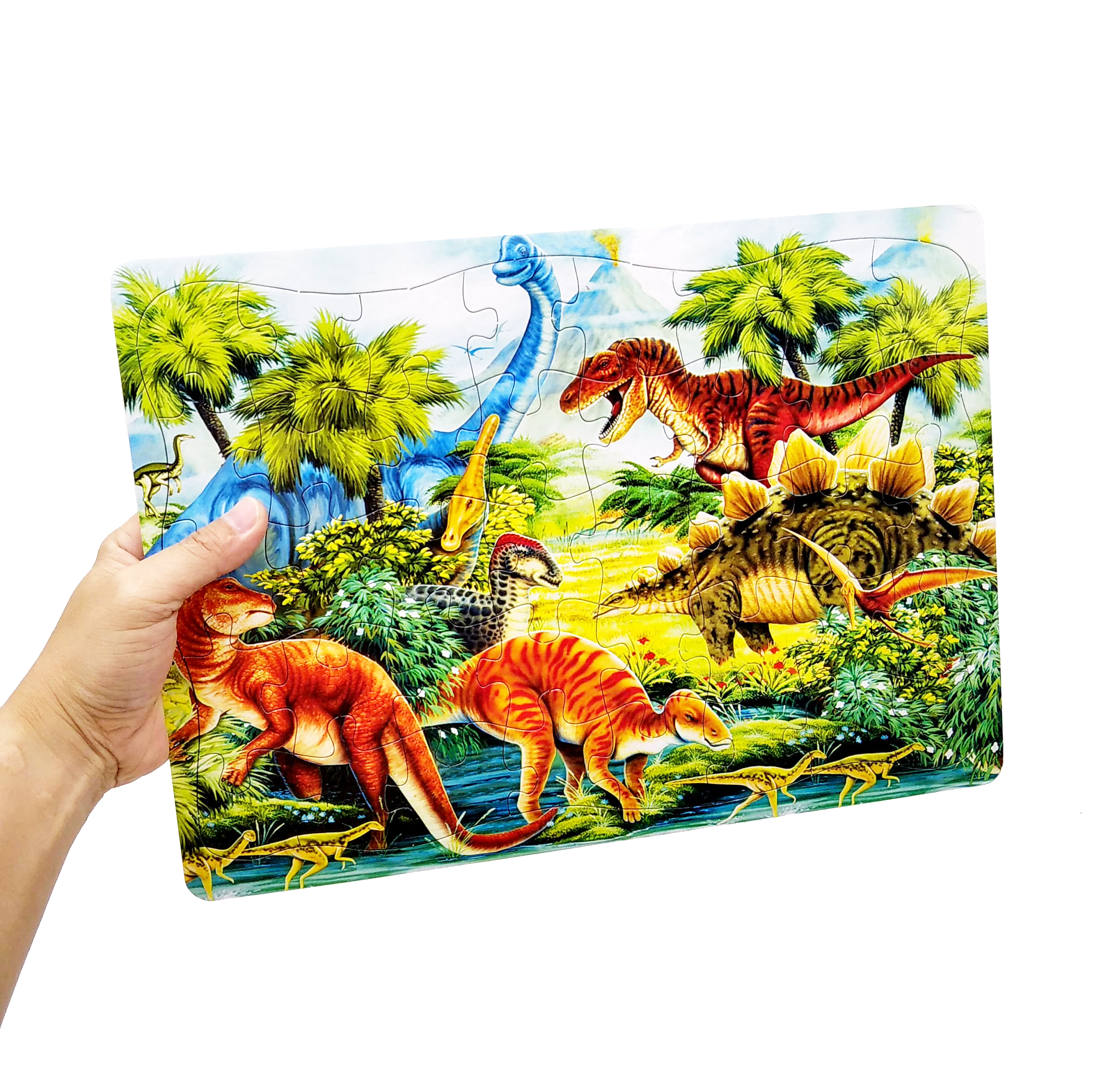 bộ ghép hình khủng long 5 (tái bản 2023) - Ảnh 4
