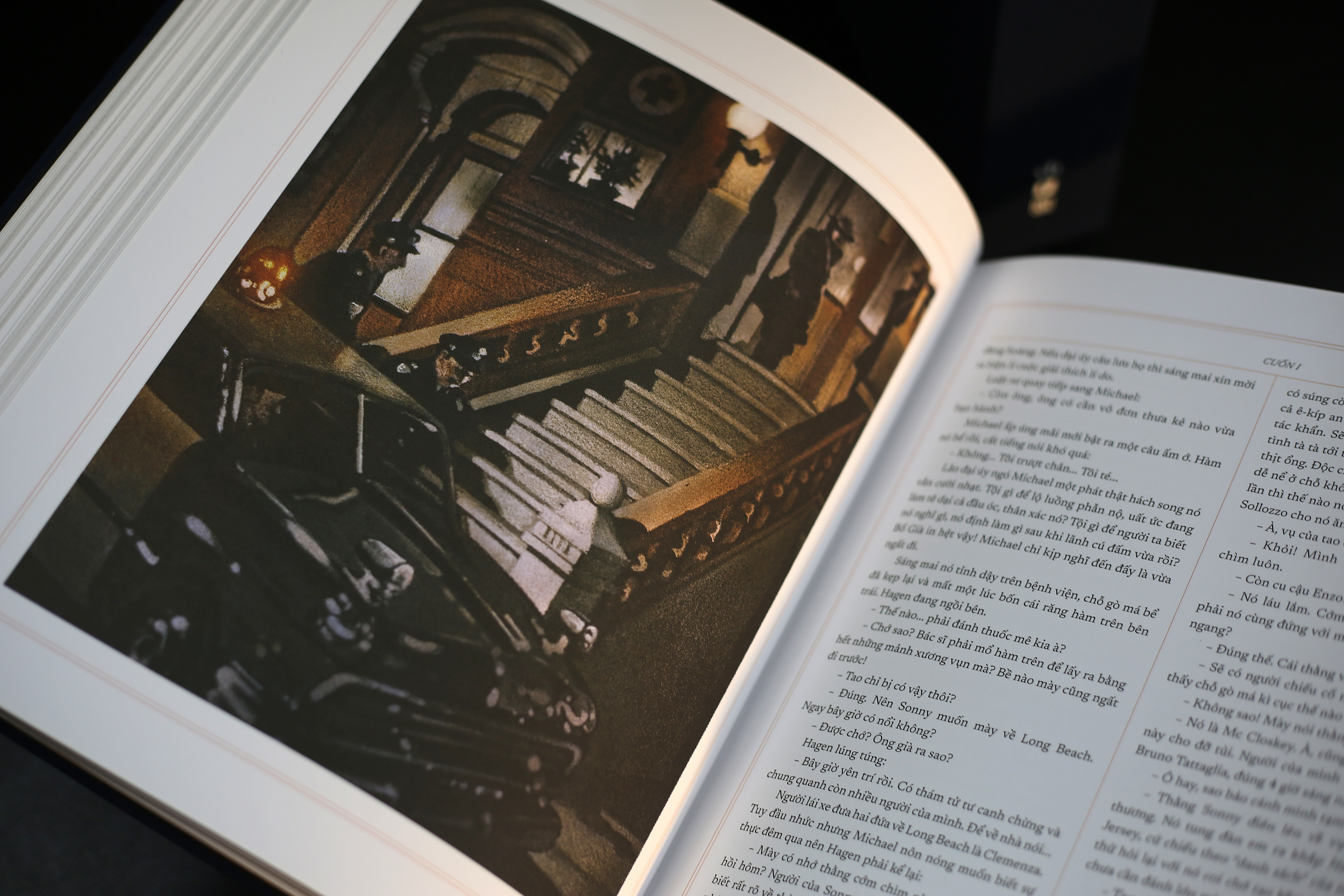 Bố Già - Ấn Bản Giới Hạn - Bìa Vải - Phiên Bản Độc Quyền 50 Năm Fahasa - Tặng Kèm Postcard - Ảnh 12