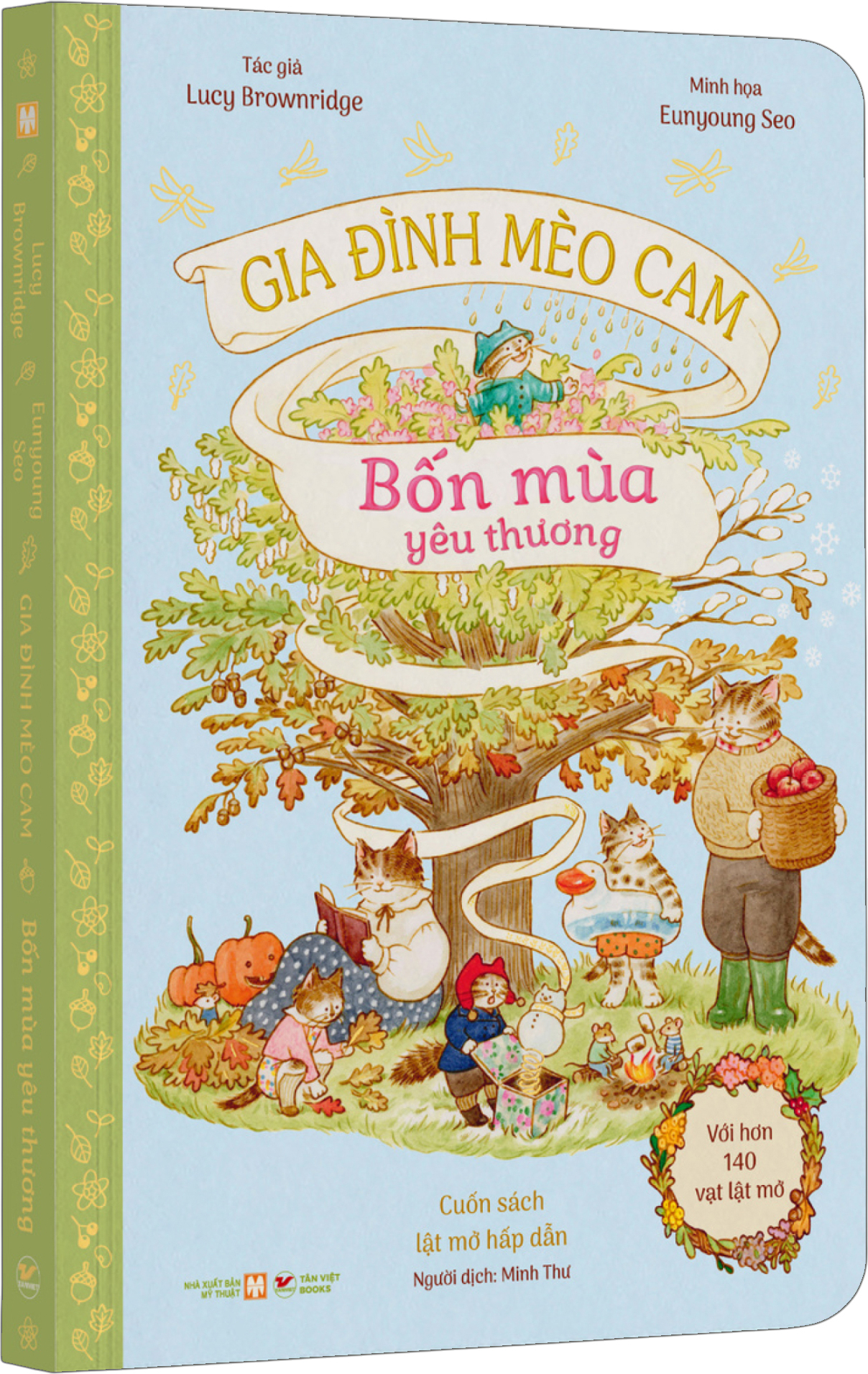 Bộ Gia Đình Mèo Cam - Bốn Mùa Yêu Thương - Bìa Cứng (Tái Bản 2026) - Ảnh 2