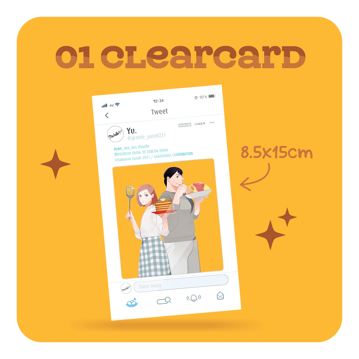Bộ Gian Bếp Sẻ Chia Của Đôi Ta - Tập 1 - Tặng Kèm Clearcard + Sticker - Ảnh 4