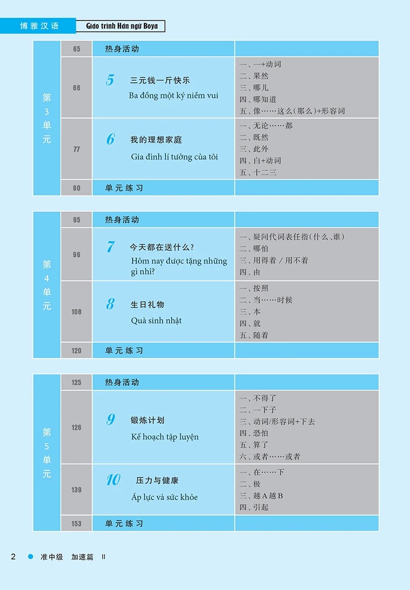 Bộ Giáo Trình Hán Ngữ Boya - Trung Cấp 1 - Tập 2 (Phiên Bản 3) - Ảnh 12