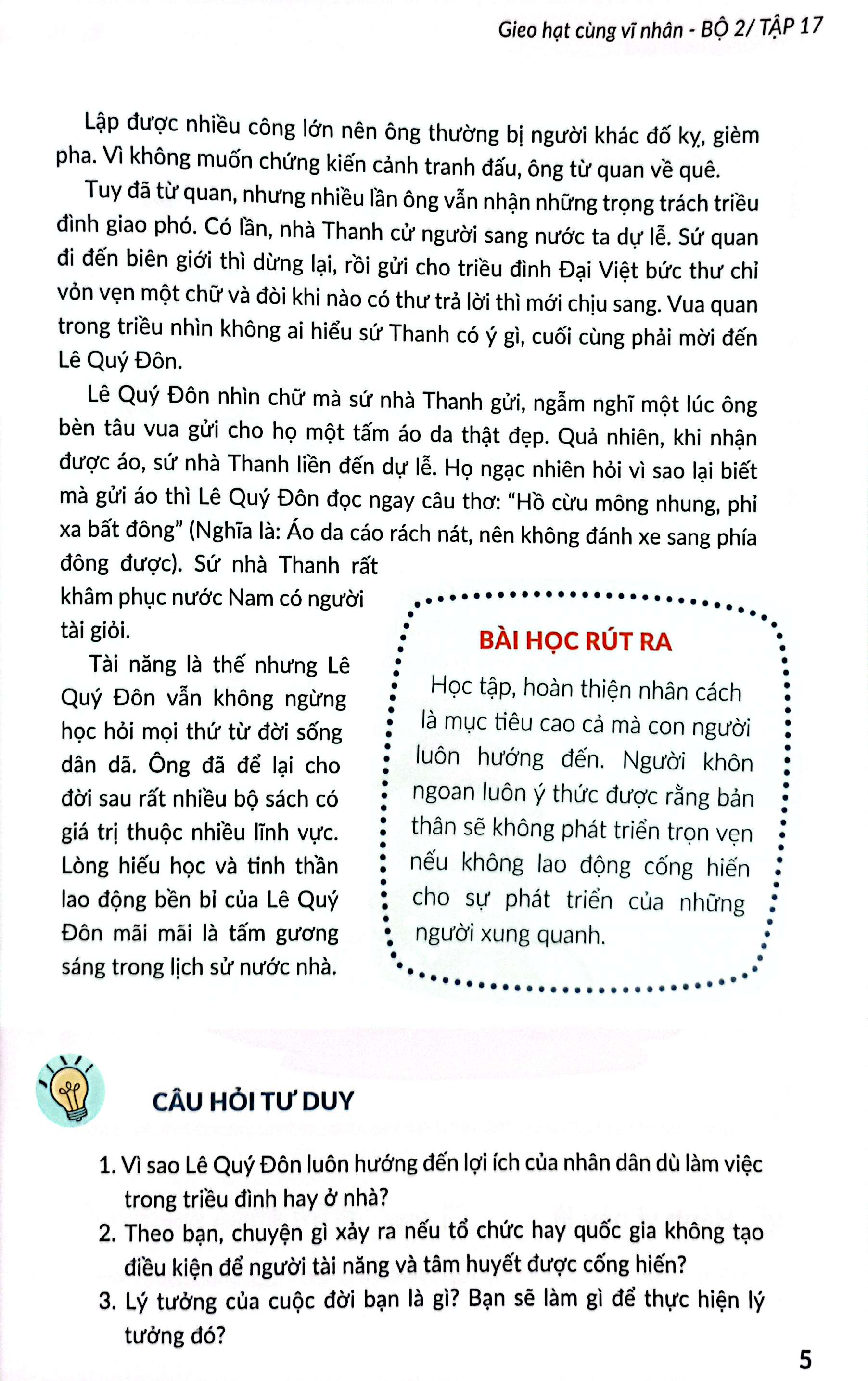 Bộ Gieo Hạt Cùng Vĩ Nhân - Bộ 2 - Tập 17 - Ảnh 6