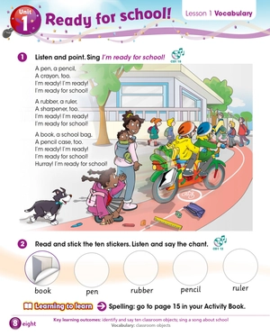 bộ give me five! level 1 pupil's book pack with navio app - Ảnh 13