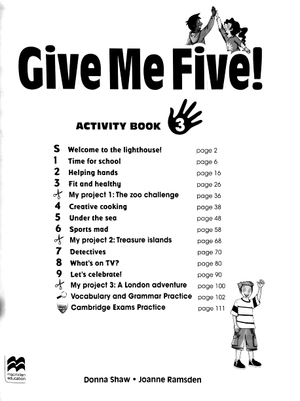 bộ give me five! level 3 activity book with digital activity book - Ảnh 3
