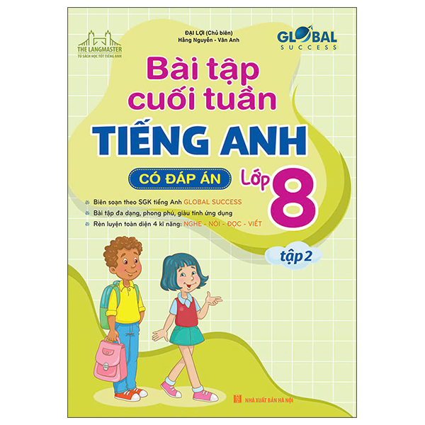 Bộ Global Success - Bài Tập Cuối Tuần Tiếng Anh Lớp 8 - Tập 2 (Có Đáp Án)