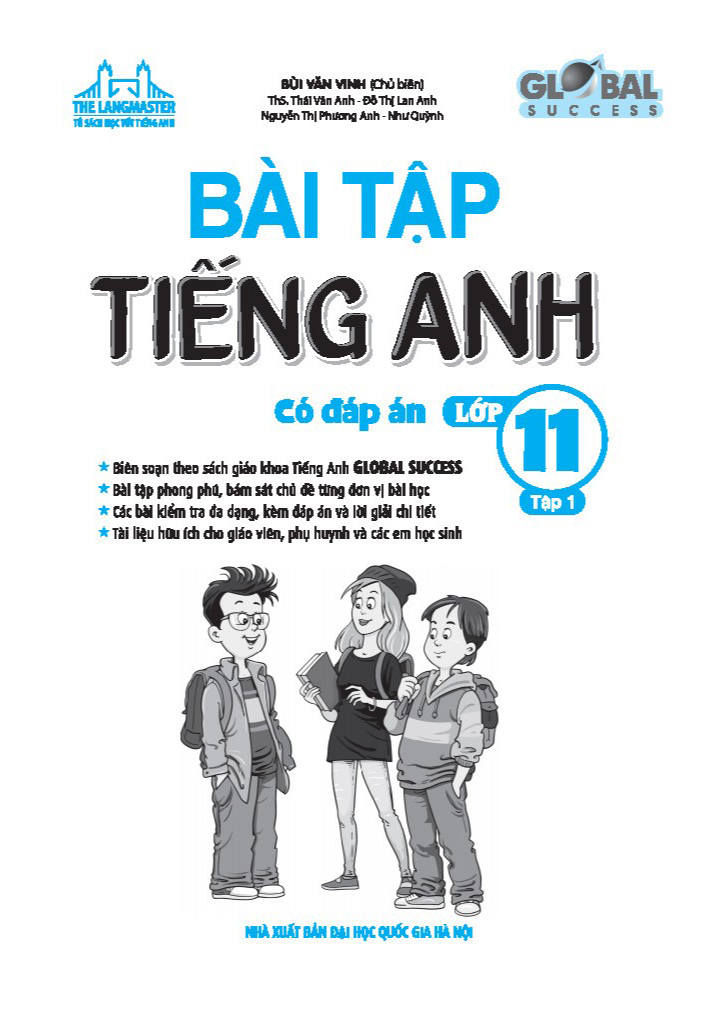 Bo
						
										
										Global Success - Bai Tap Tieng Anh Lop 11 - Tap 1 - Co Dap An - Ảnh 2