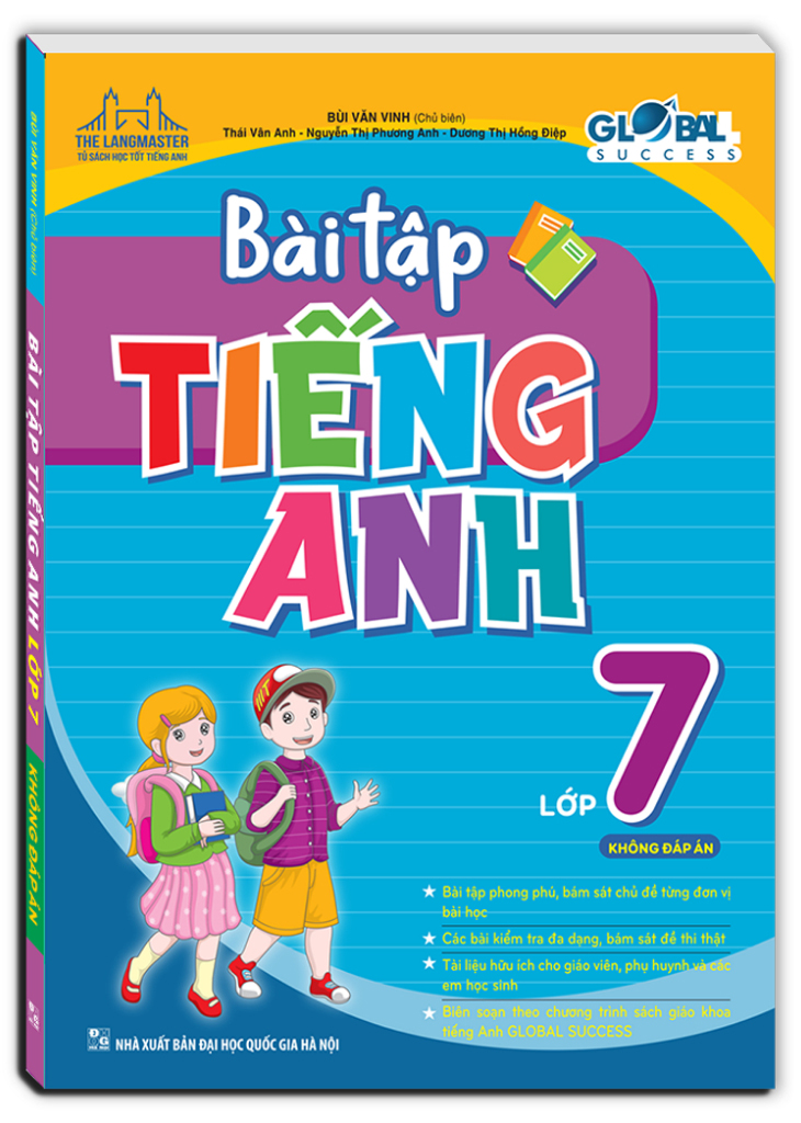 bộ global success - bài tập tiếng anh lớp 7 (không đáp án) - Ảnh 2