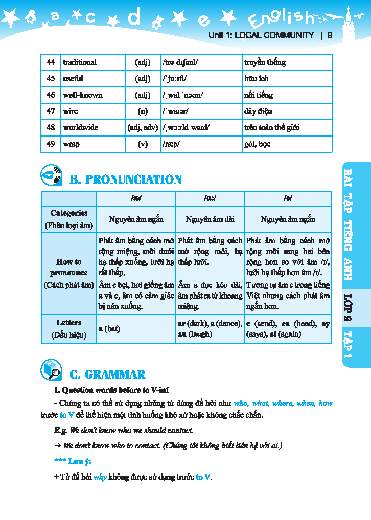 Bộ Global Success - Bài Tập Tiếng Anh Lớp 9 - Tập 1 (Có Đáp Án) - Ảnh 6