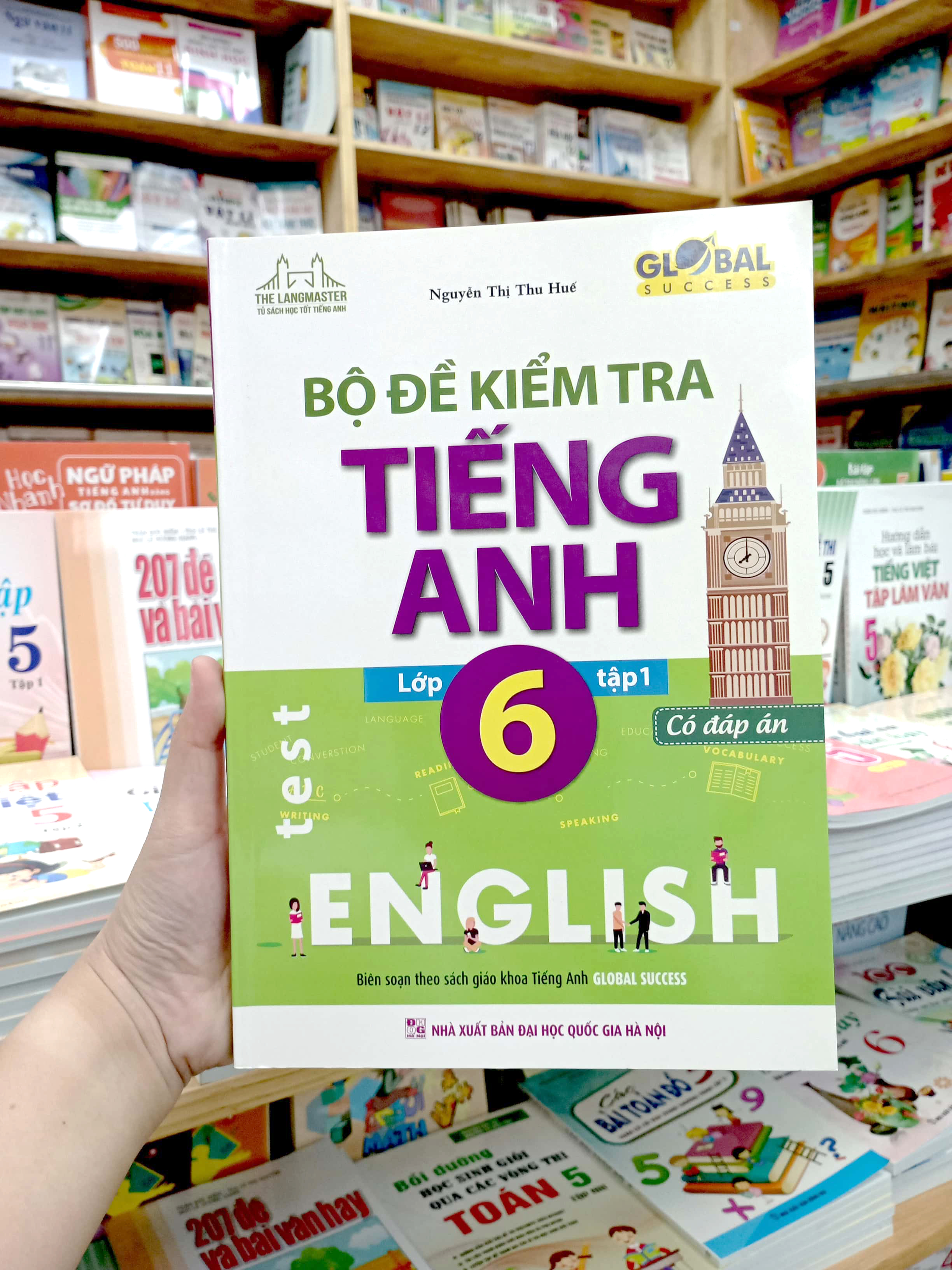 bộ global success - bộ đề kiểm tra tiếng anh lớp 6 - tập 1 (có đáp án) - Ảnh 15