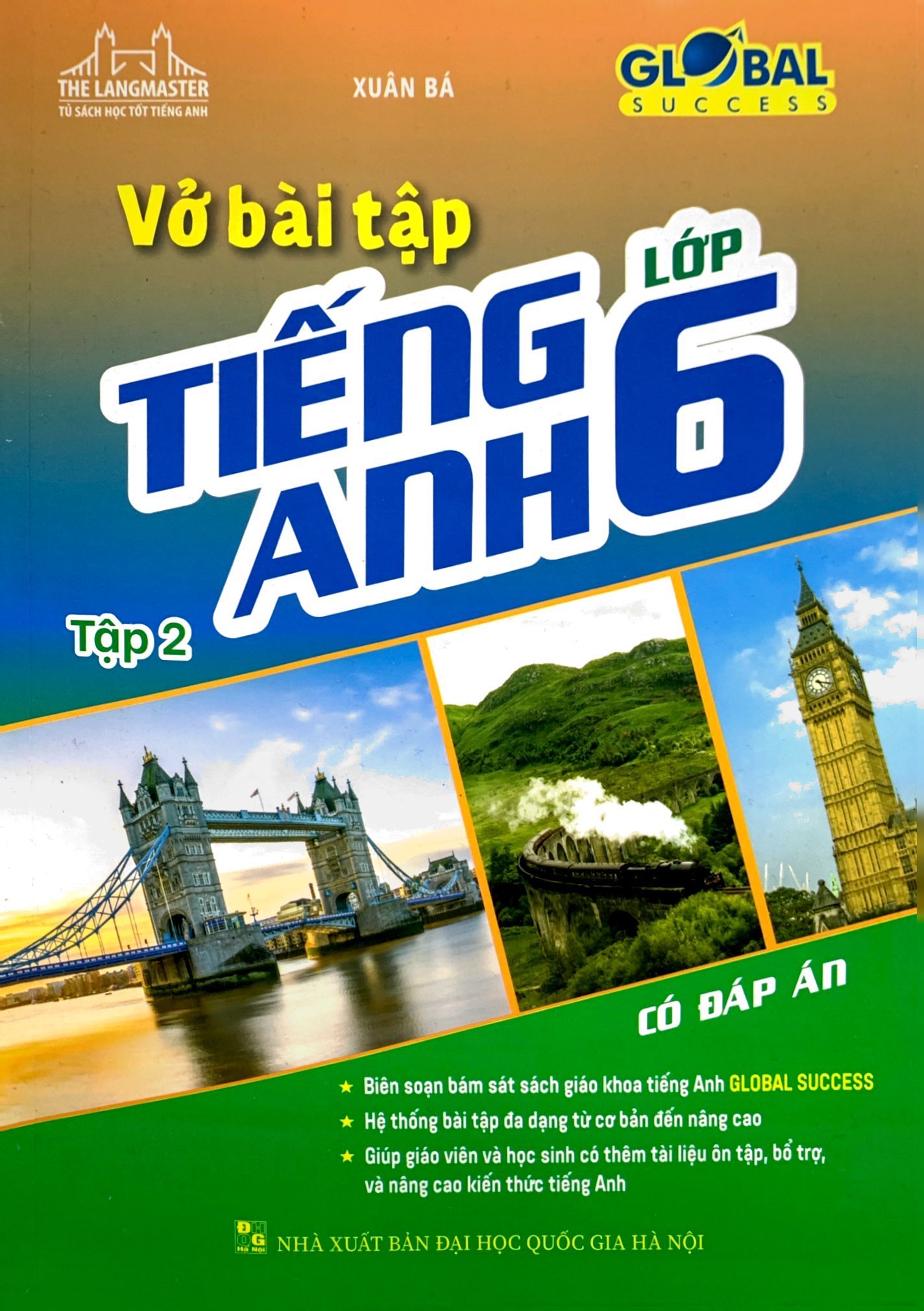 bộ global success - vở bài tập tiếng anh lớp 6 - tập 2 (có đáp án) - Ảnh 2