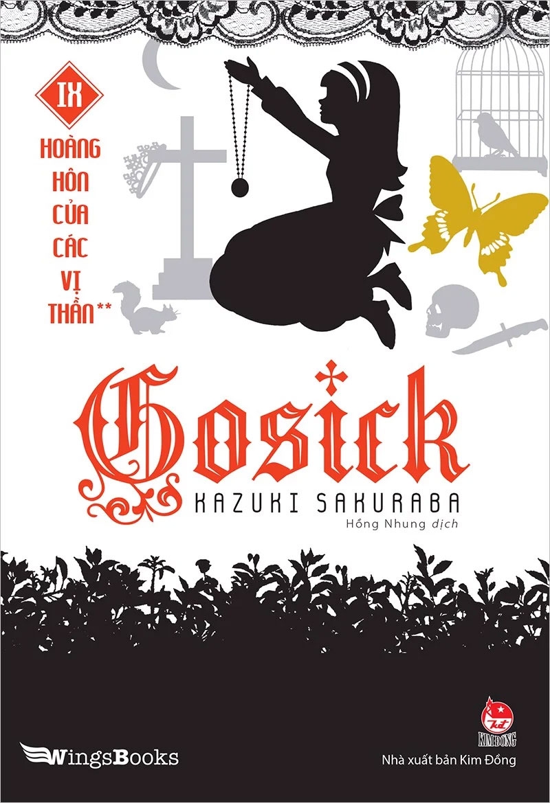 bộ gosick - tập 9 - tặng kèm bookmark - Ảnh 2