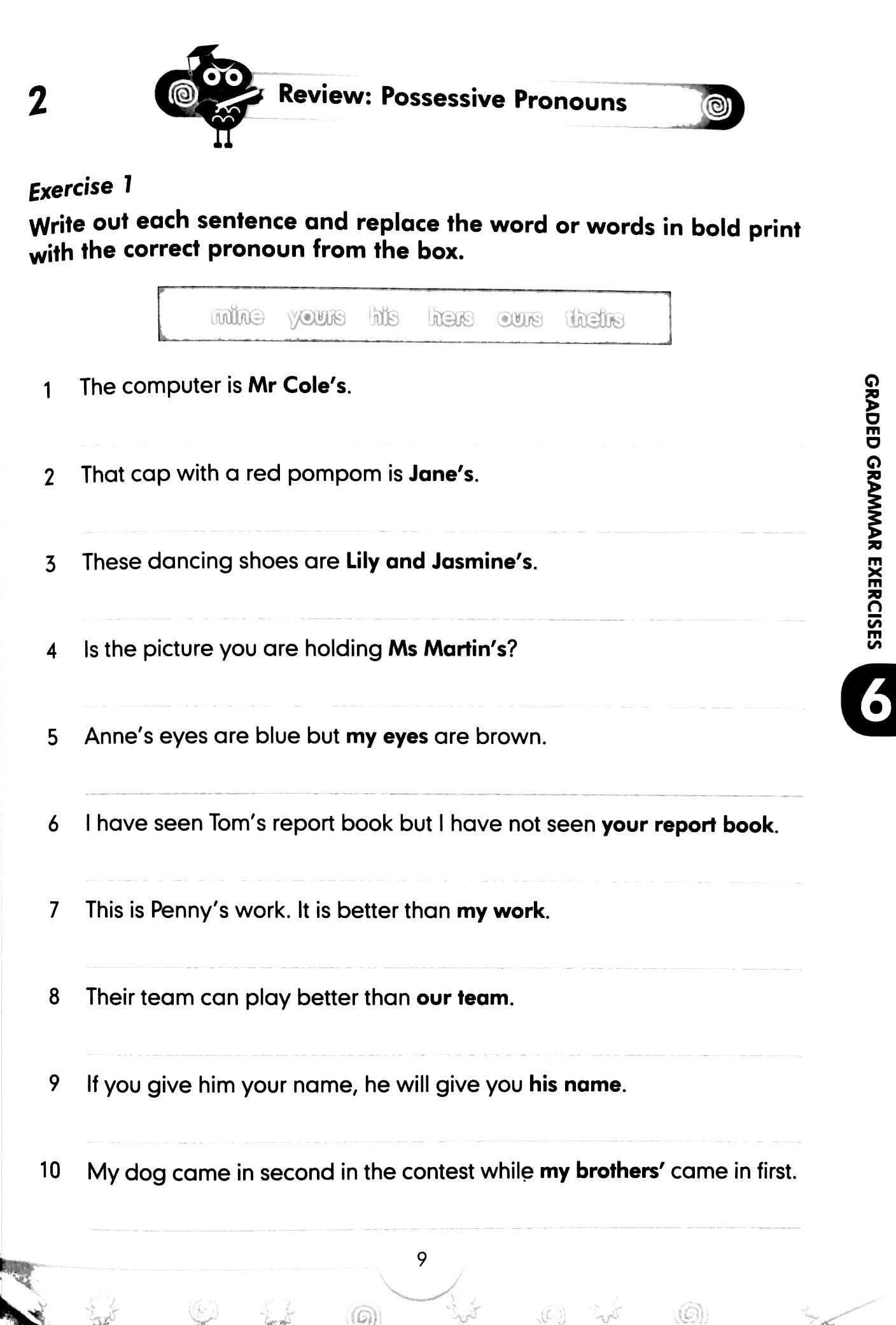 bộ graded grammar exercises 6 - Ảnh 7