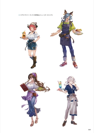 bộ granblue fantasy グランブルーファンタジー graphic archive ix extra works - Ảnh 11