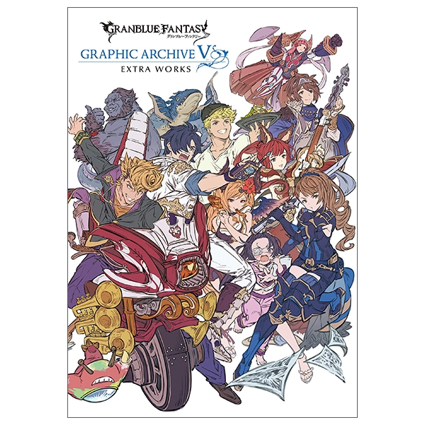 bộ granblue fantasy グランブルーファンタジー graphic archive v extra works