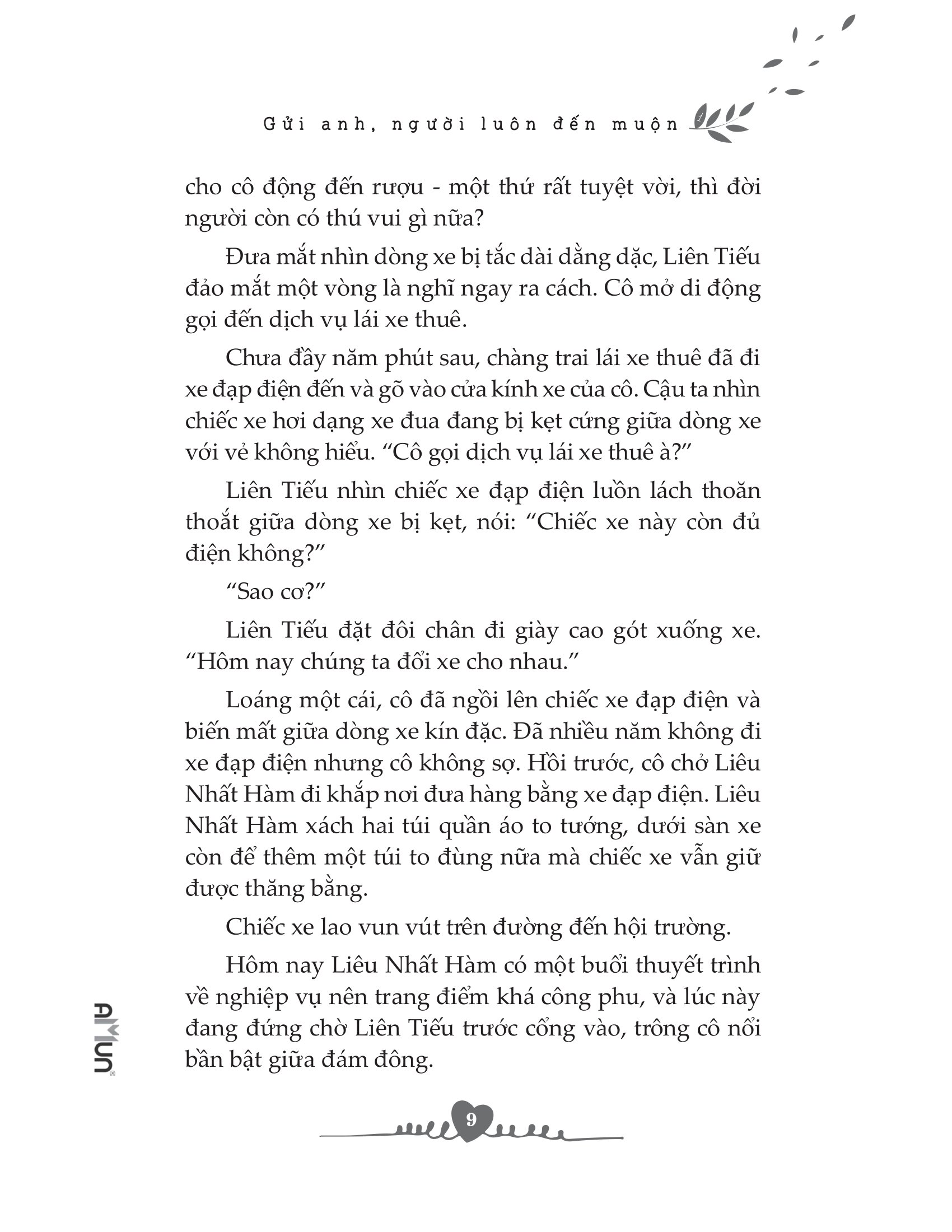bộ gửi anh, người luôn đến muộn - tập 1 - Ảnh 6