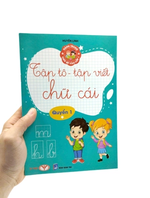 bộ hành trang cho bé vào lớp 1 - tập tô - tập viết chữ cái - quyển 1 (tái bản 2023) - Ảnh 7