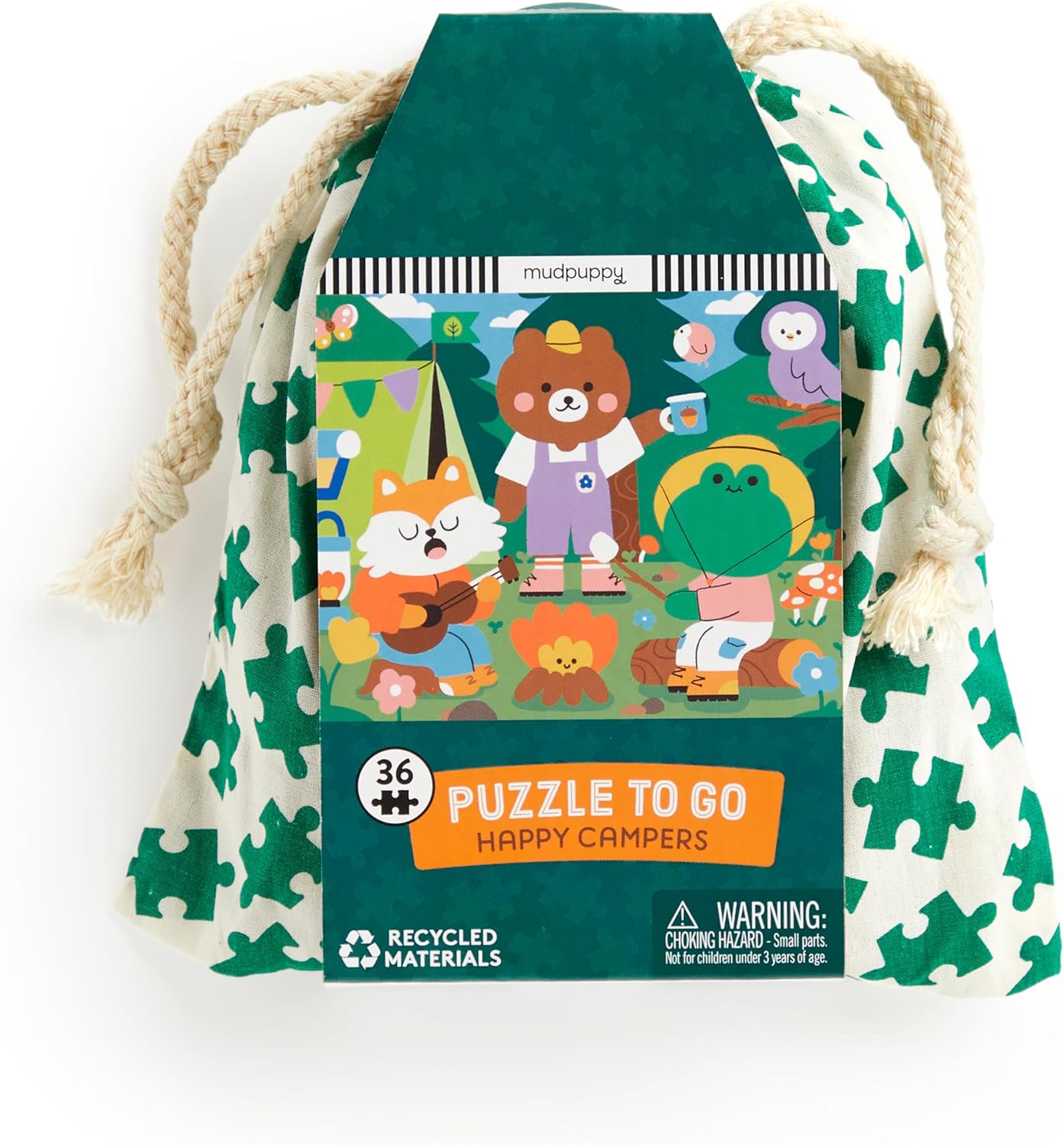 Bộ Happy Campers 36 Piece Puzzle To Go - Ảnh 2