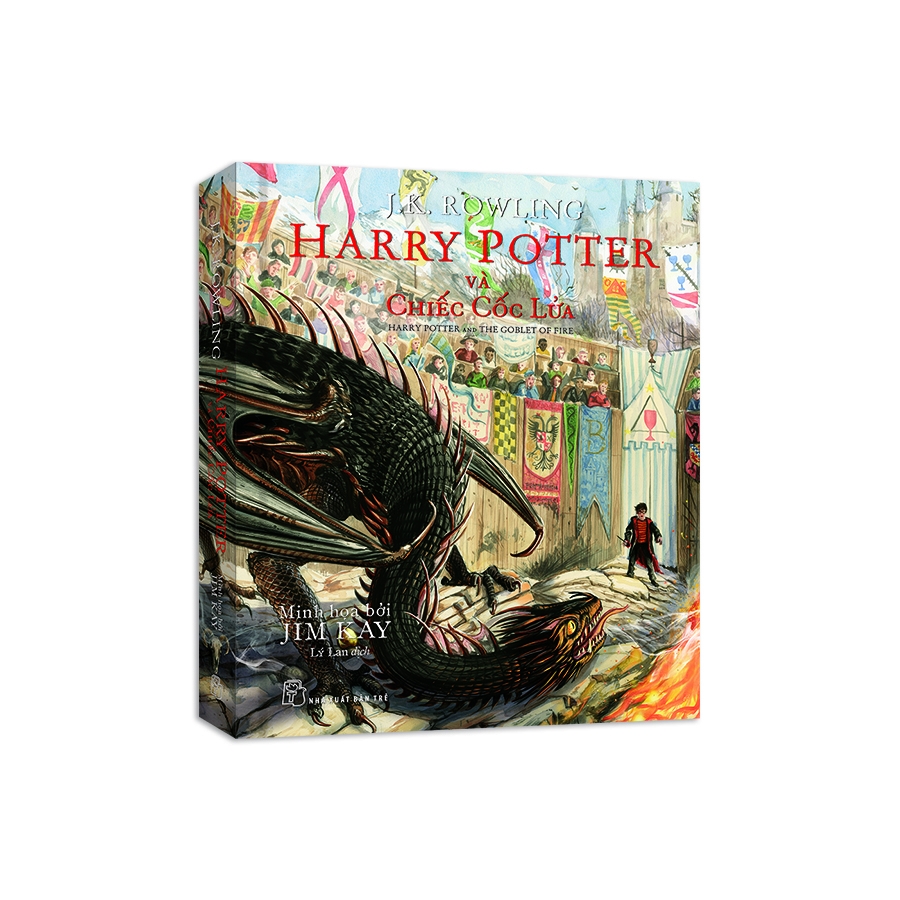 bộ harry potter và chiếc cốc lửa - bản đặc biệt có tranh minh họa màu - Ảnh 4