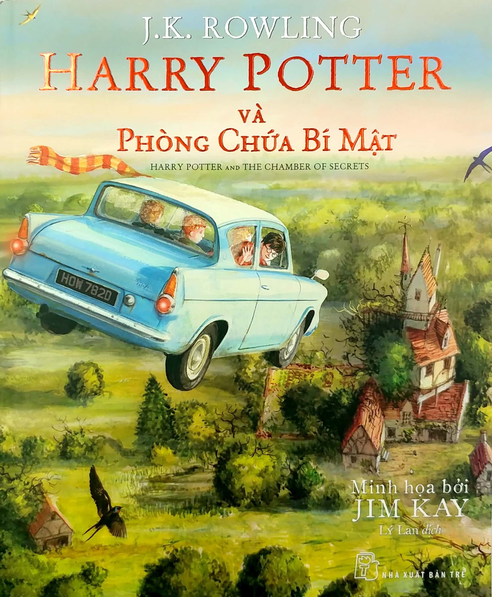 bộ harry potter và phòng chứa bí mật - (bản màu)