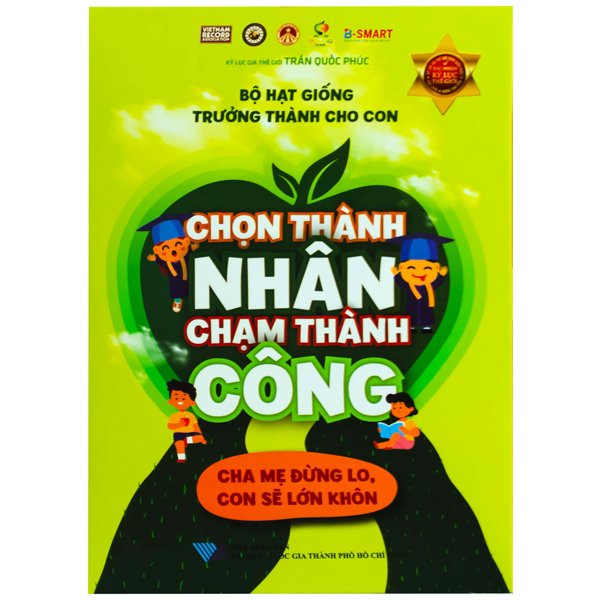 bộ hạt giống trưởng thành cho con - chọn thành nhân chạm thành công (bộ 5 cuốn)