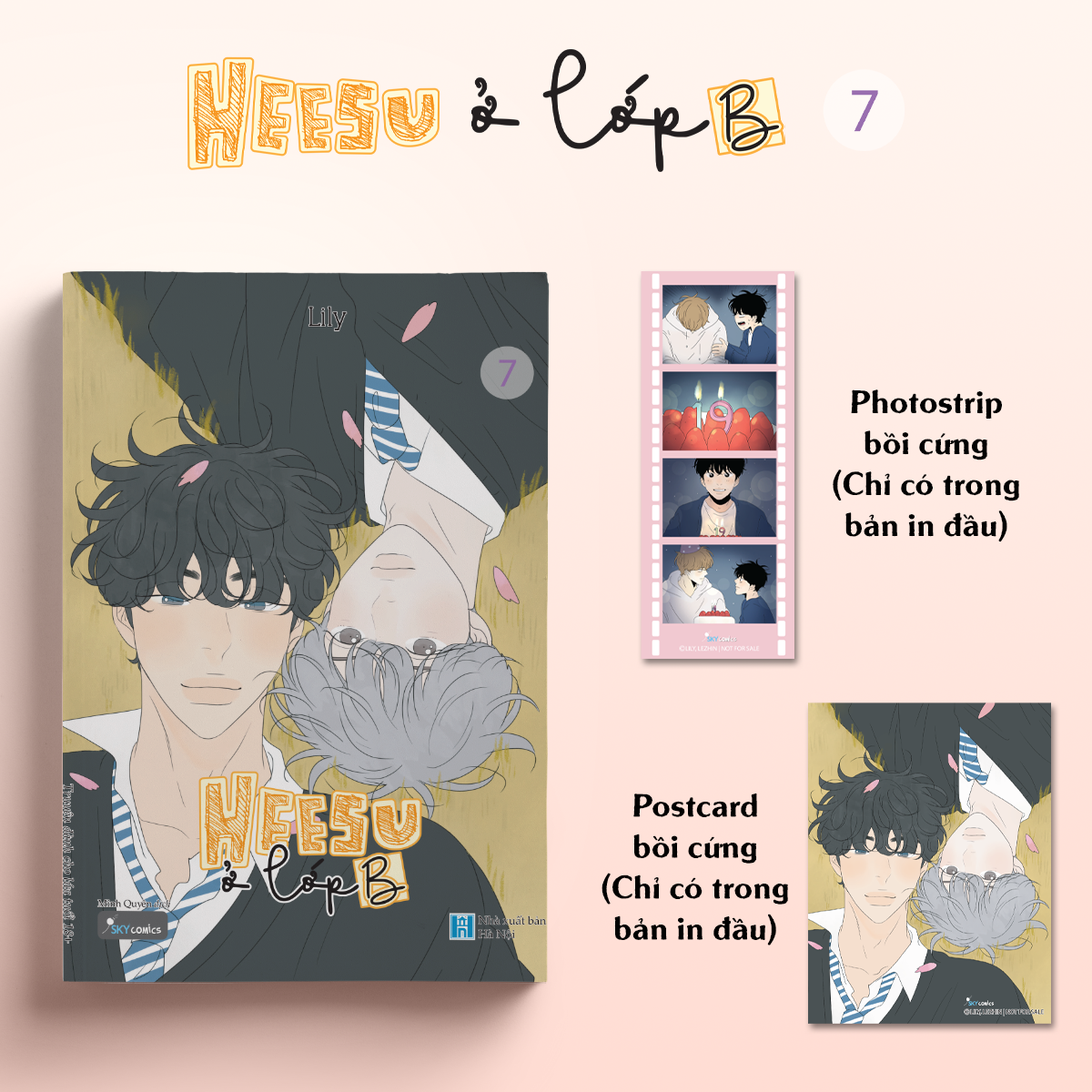 Bộ Heesu Ở Lớp B - Tập 7 - Tặng Kèm Photostrip Bồi Cứng + Postcard Bồi Cứng - Ảnh 2