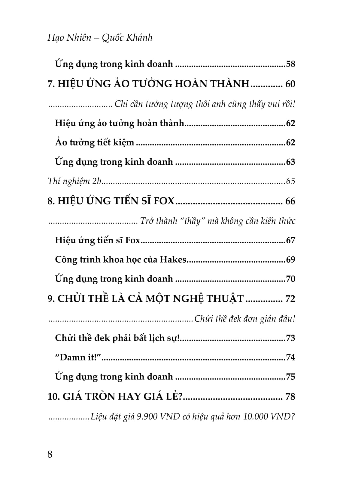 bộ hiệu ứng chim mồi 2 (tái bản 2023) - Ảnh 11