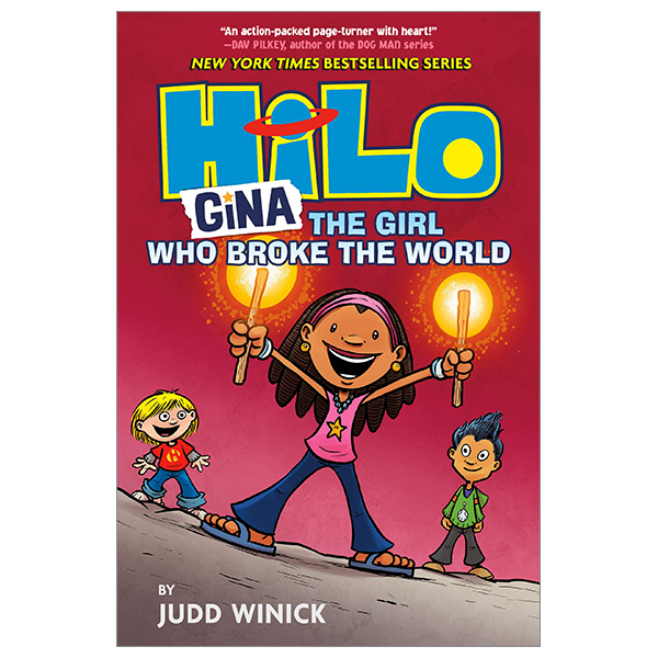 bộ hilo book 7: gina: the girl who broke the world