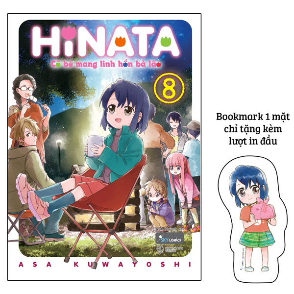 bộ hinata cô bé mang linh hồn bà lão - tập 8 - tặng kèm bookmark bế hình nhân vật