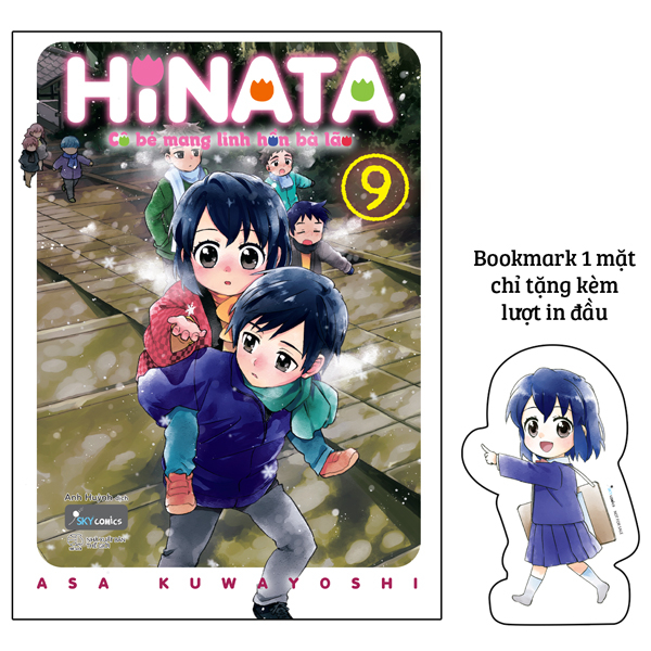 bộ hinata cô bé mang linh hồn bà lão - tập 9 - tặng kèm bookmark bế hình nhân vật