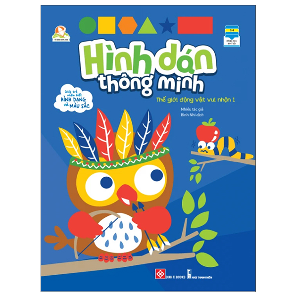 bộ hình dán thông minh - thế giới động vật vui nhộn 1