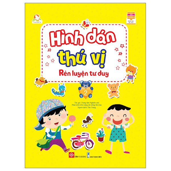 bộ hình dán thú vị, rèn luyện tư duy 2