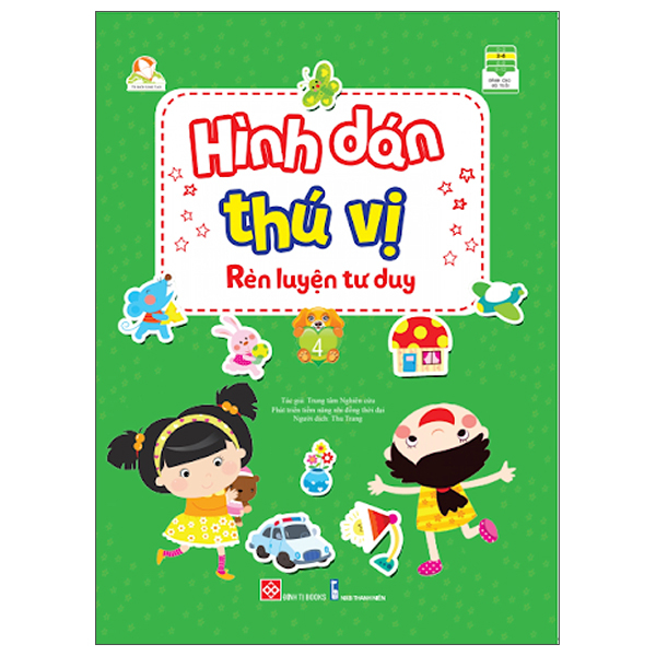 bộ hình dán thú vị, rèn luyện tư duy 4