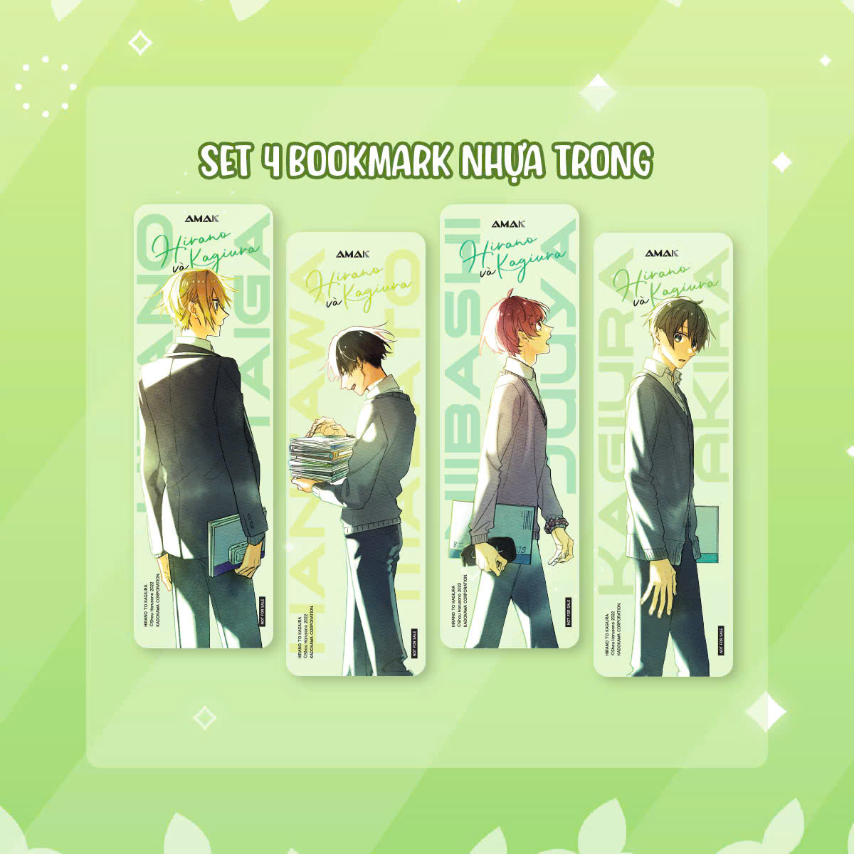 Bộ
						
										
										Hirano Và Kagiura - Tập 3 - Tặng Kèm Set 4 PVC Bookmark + Postcard - Ảnh 3