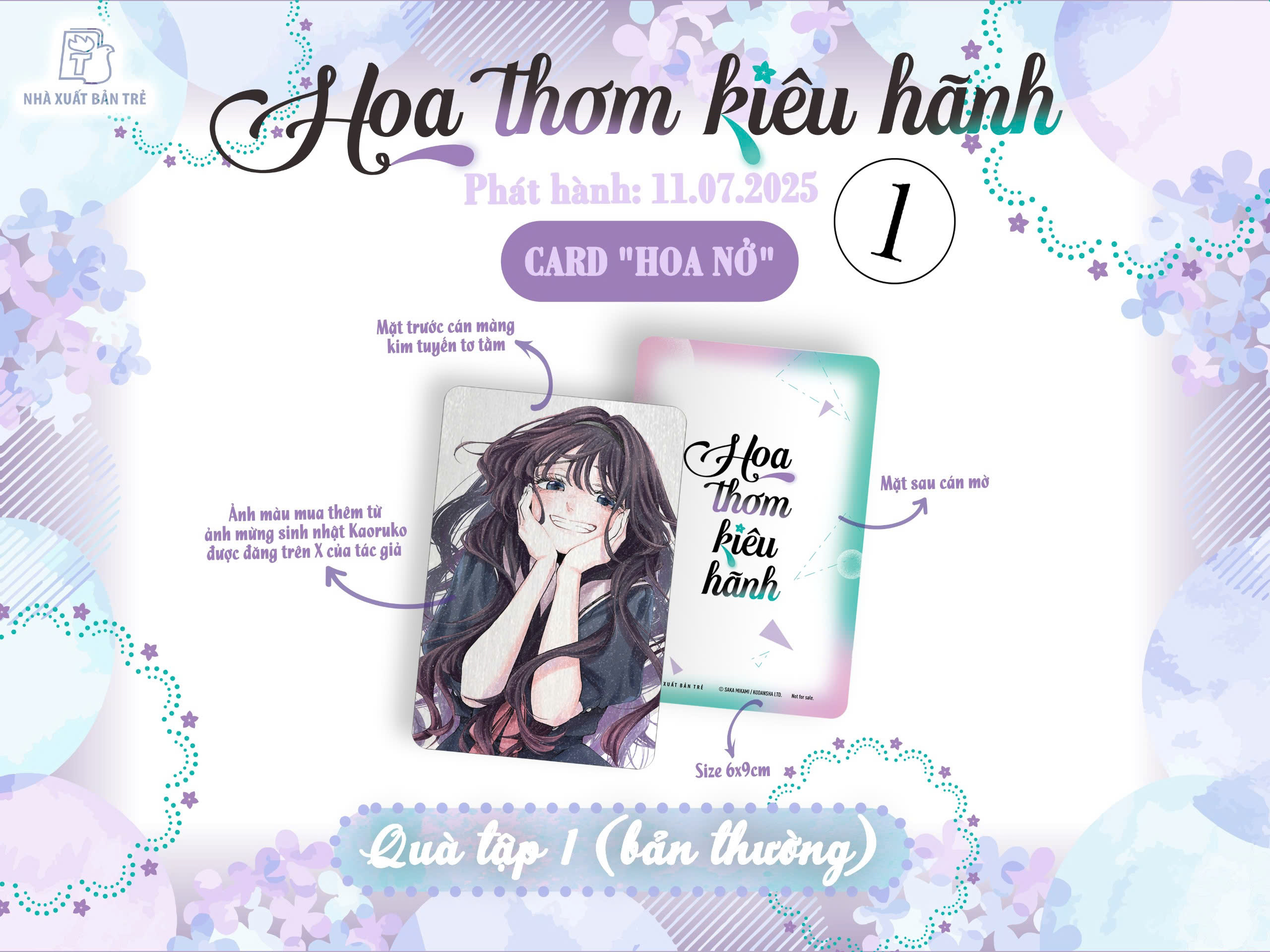 Bộ Hoa Thơm Kiêu Hãnh - Tập 1 - Tặng Kèm Bìa Rời Cán Bóng + Card "Hoa Nở" + Thiệp Giấy "Cửa Sổ Phía Bên Kia" - Ảnh 4