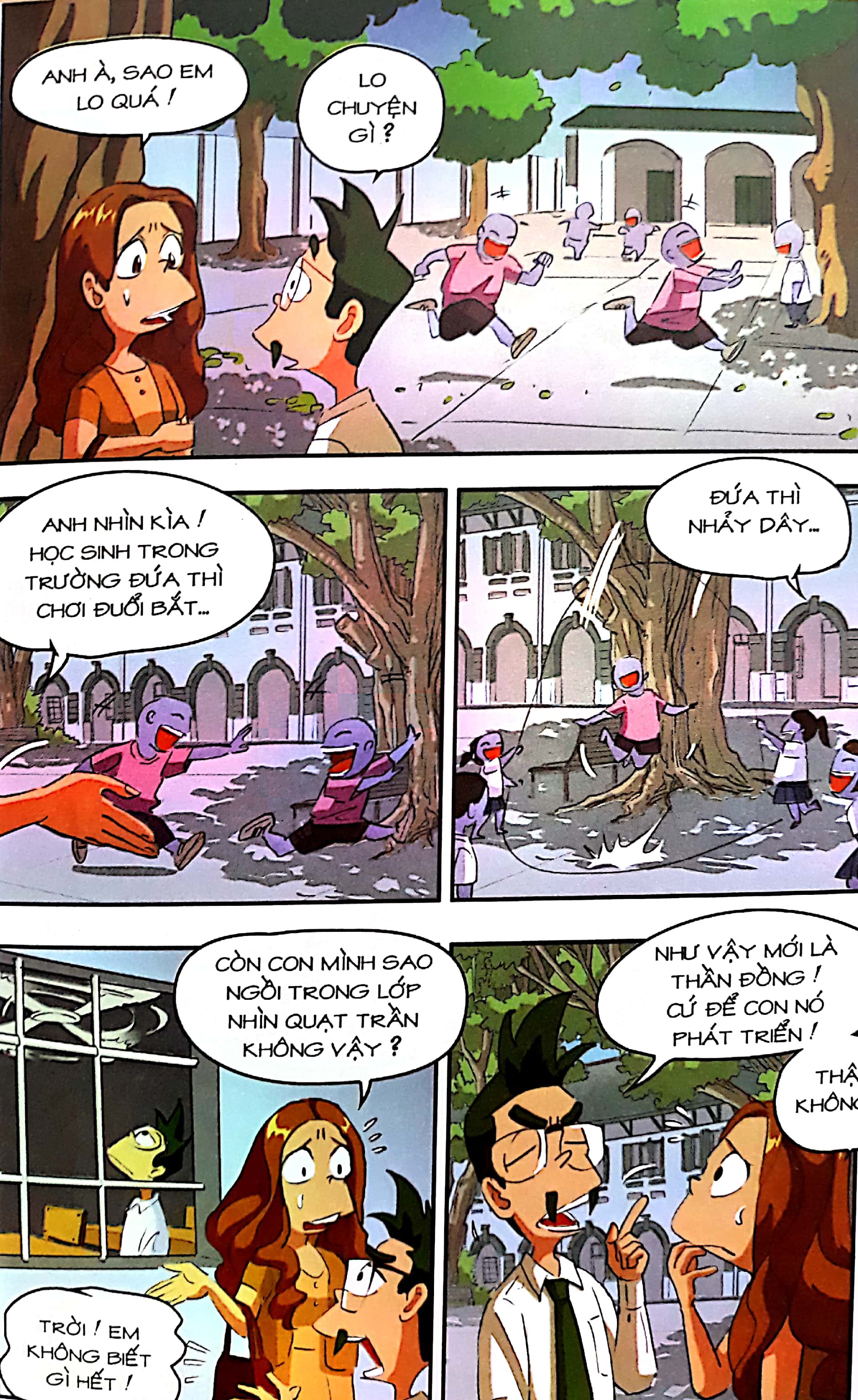 bộ học sinh chân kinh - tập 14: thất bại vì ngại thành công - Ảnh 8