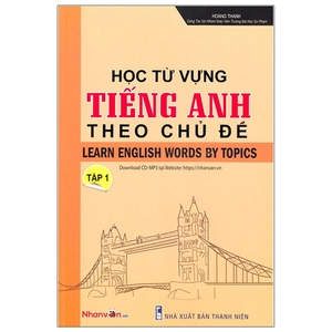 bộ học từ vựng tiếng anh theo chủ đề - tập 1 - Ảnh 2